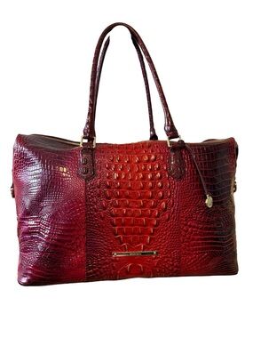Brahmin Duxbury Weekender in Rose Ombré
